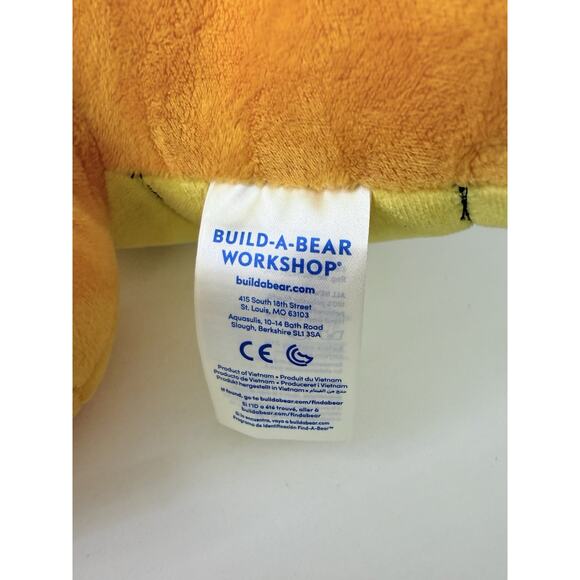 Pokemon Build A Bear BAB Dragonite 16" Yellow Dragon Stuffed Plush Doll No Sound - Picture 5 of 9